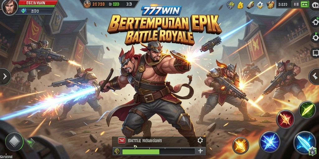 Gameplay mendebarkan di 777WIN dengan pertempuran yang intens.