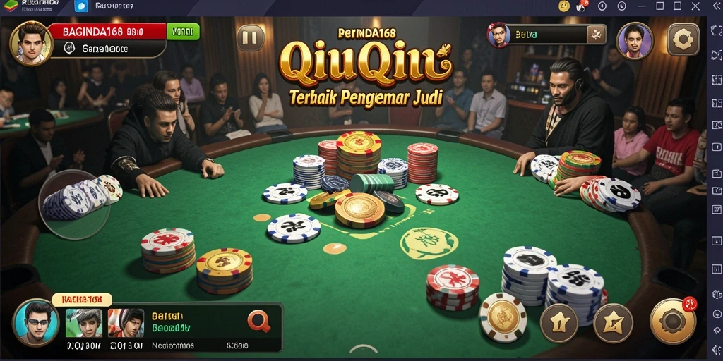 Gambaran gameplay QiuQiu yang seru dan menegangkan.