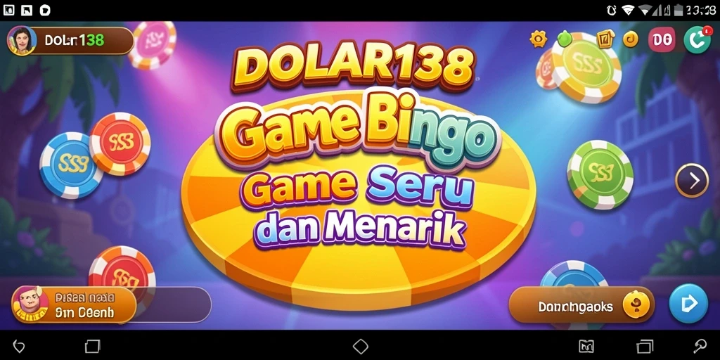 Tampilan gameplay Bingo yang menarik dan penuh warna.