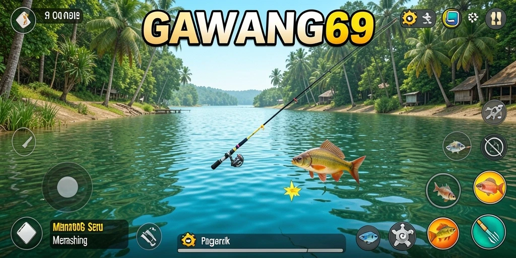 Tangkapan ikan mengesankan dalam permainan GAWANG69.