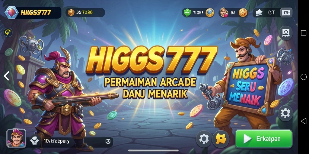 Tampilan gameplay seru dalam HIGGS777 dengan berbagai tantangan menarik.