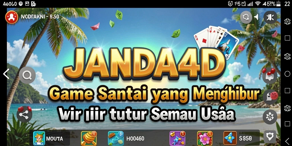 Screenshot gameplay <strong>JANDA4D</strong> yang menunjukkan kesenangan bermain