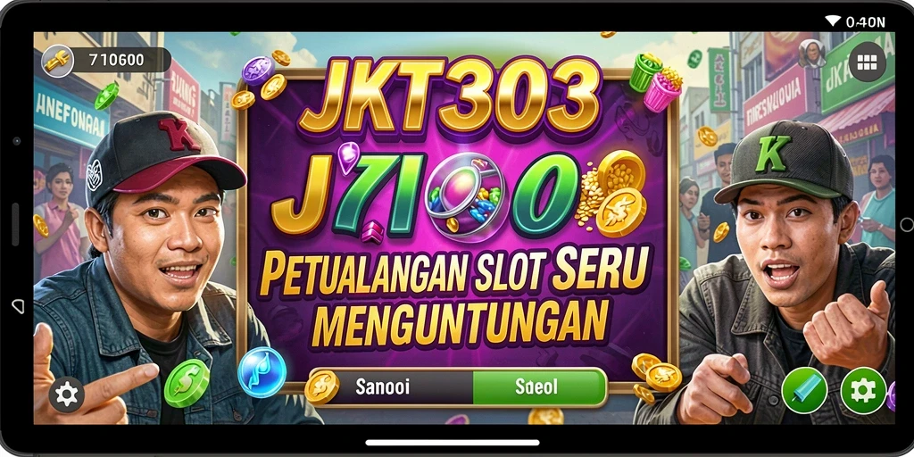 Tampilan gameplay JKT303 dengan grafis slot yang menawan.