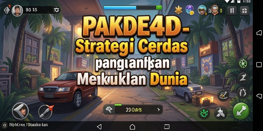Tampilan gameplay PAKDE4D yang mendebarkan dan penuh strategi.