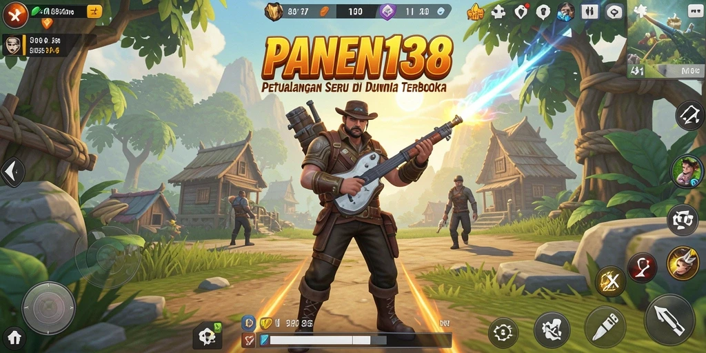 Tangkapan layar PANEN138 menampilkan gameplay seru di dunia terbuka.