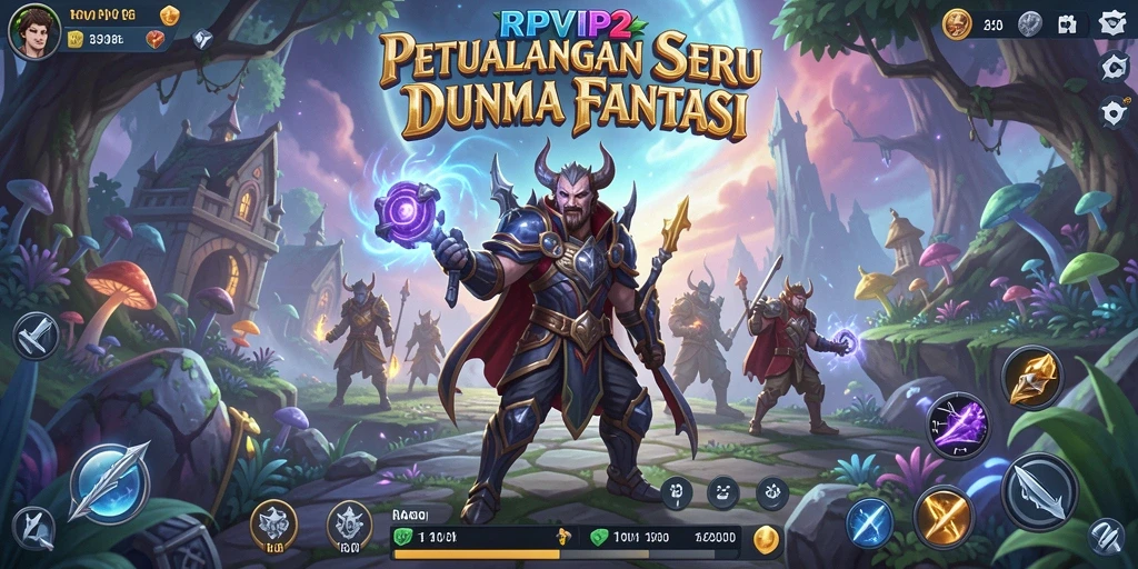 Tampilan gameplay RPVIP2 yang epik dan seru dalam petualangan.