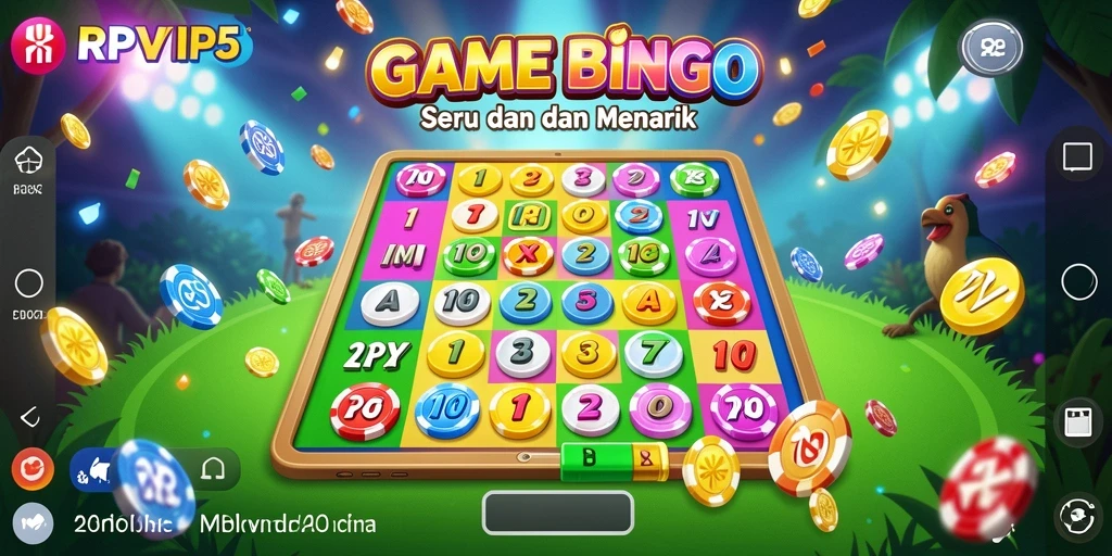 Tampilan menarik dari gameplay Bingo di RPVIP5.