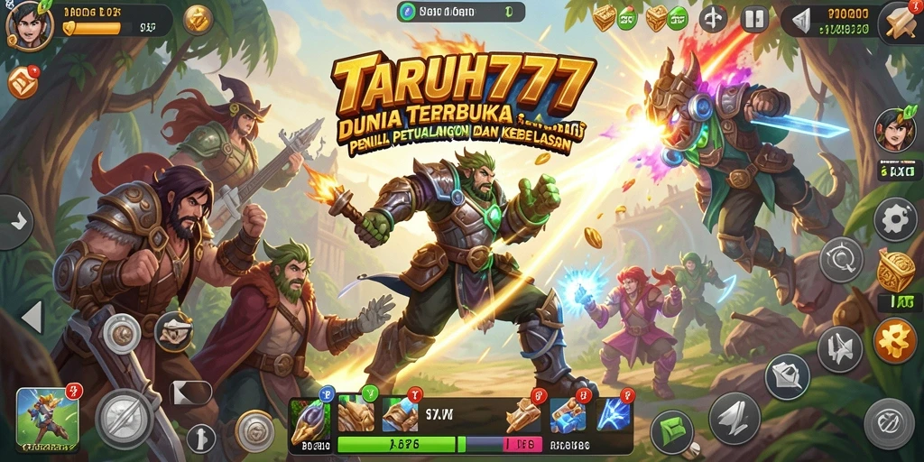 Screenshot menampilkan gameplay Open World yang menakjubkan.