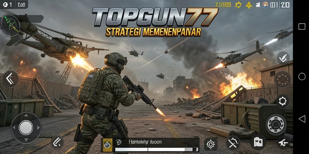 Tampilkan gameplay seru dan strategi mendalam di TOPGUN77.